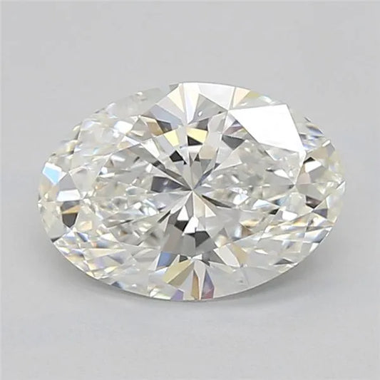 2.06ct Oval Lab Grown Diamond (Colour F, Clarity VVS2, IGI Certified)